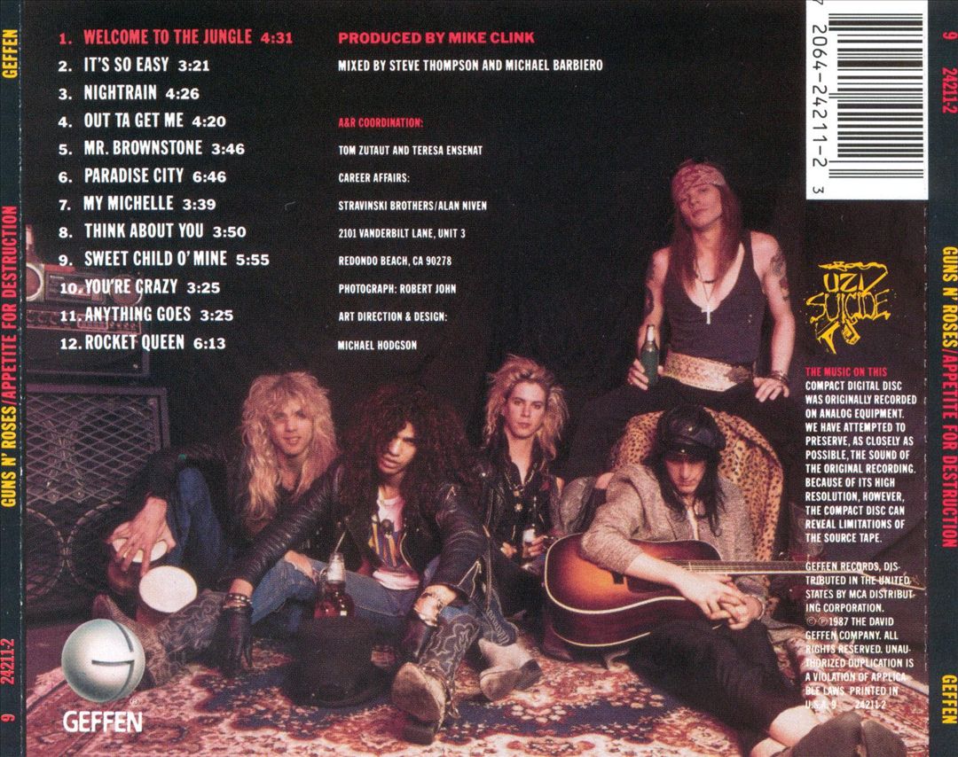 Appetite for Destruction [Edited] cover art