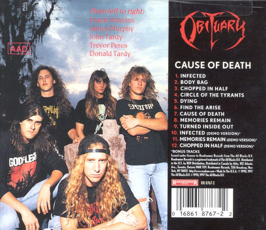 Cause of Death [Bonus Tracks] cover art