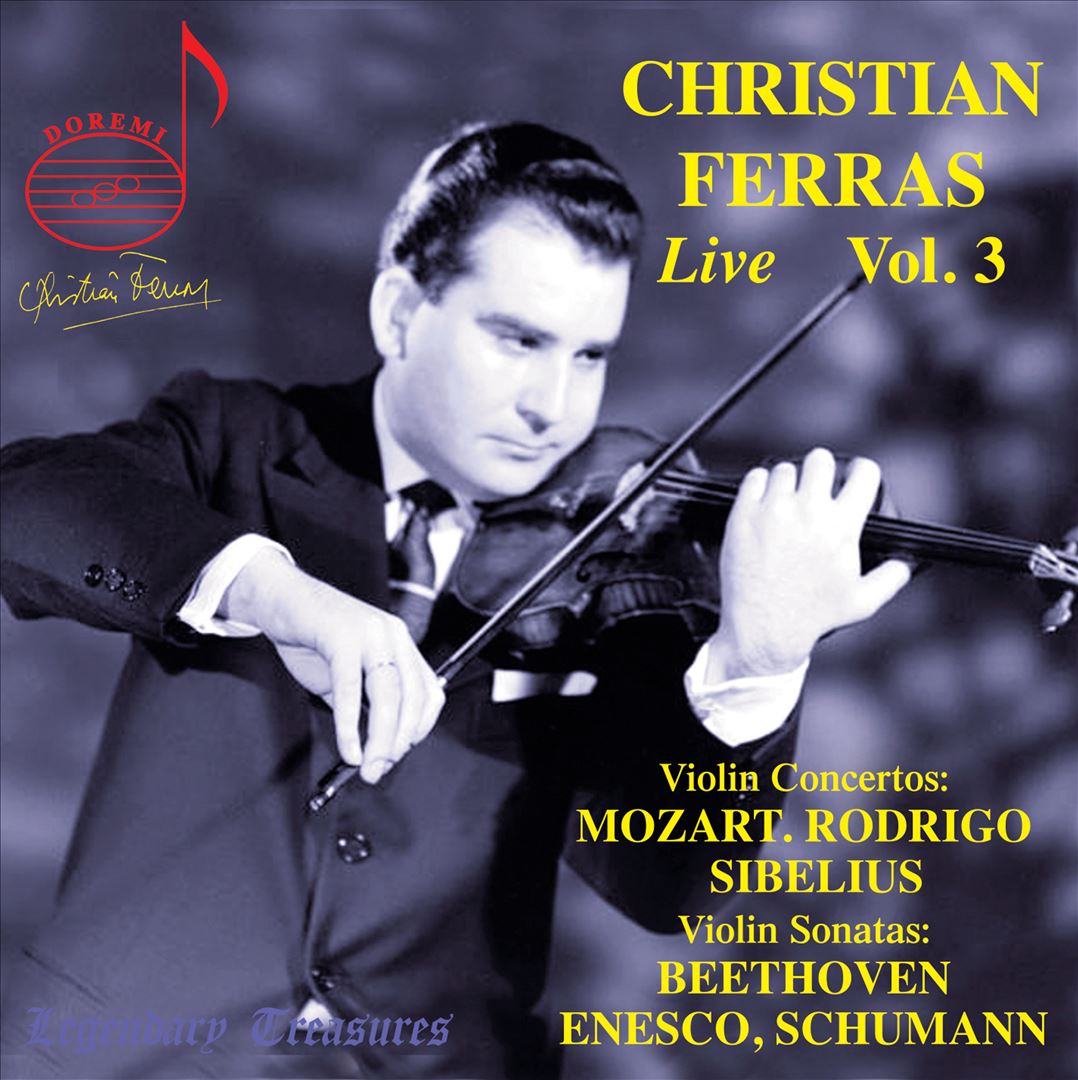 Christian Ferras Live, Vol. 3 cover art