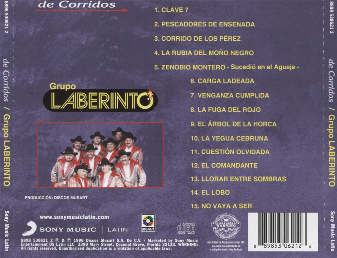 De Corridos cover art