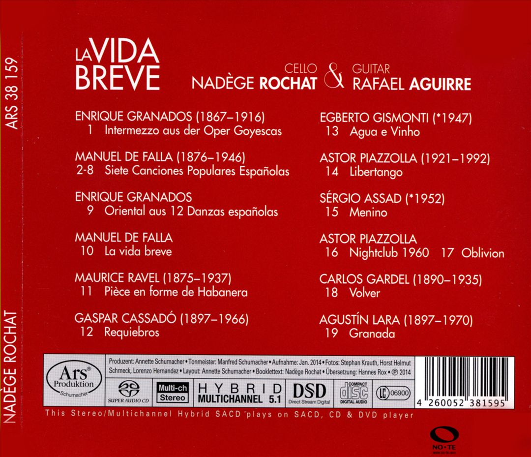 Vida Breve cover art