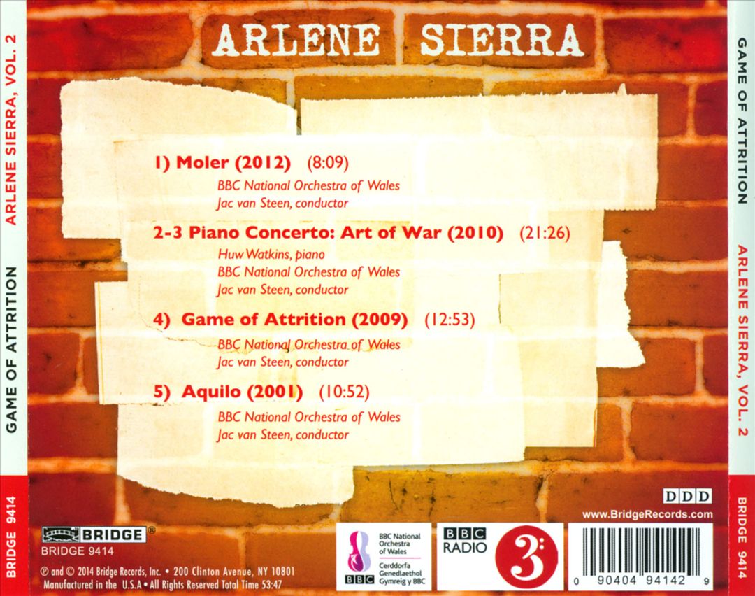 Arlene Sierra: Vol. 2: Game of Attrition cover art