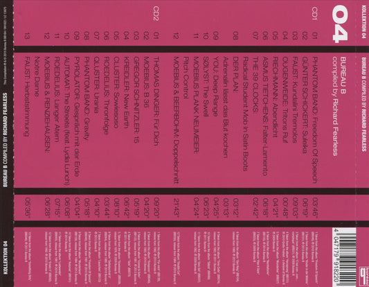 Kollektion 04: Bureau B Compiled by Richard Fearless cover art