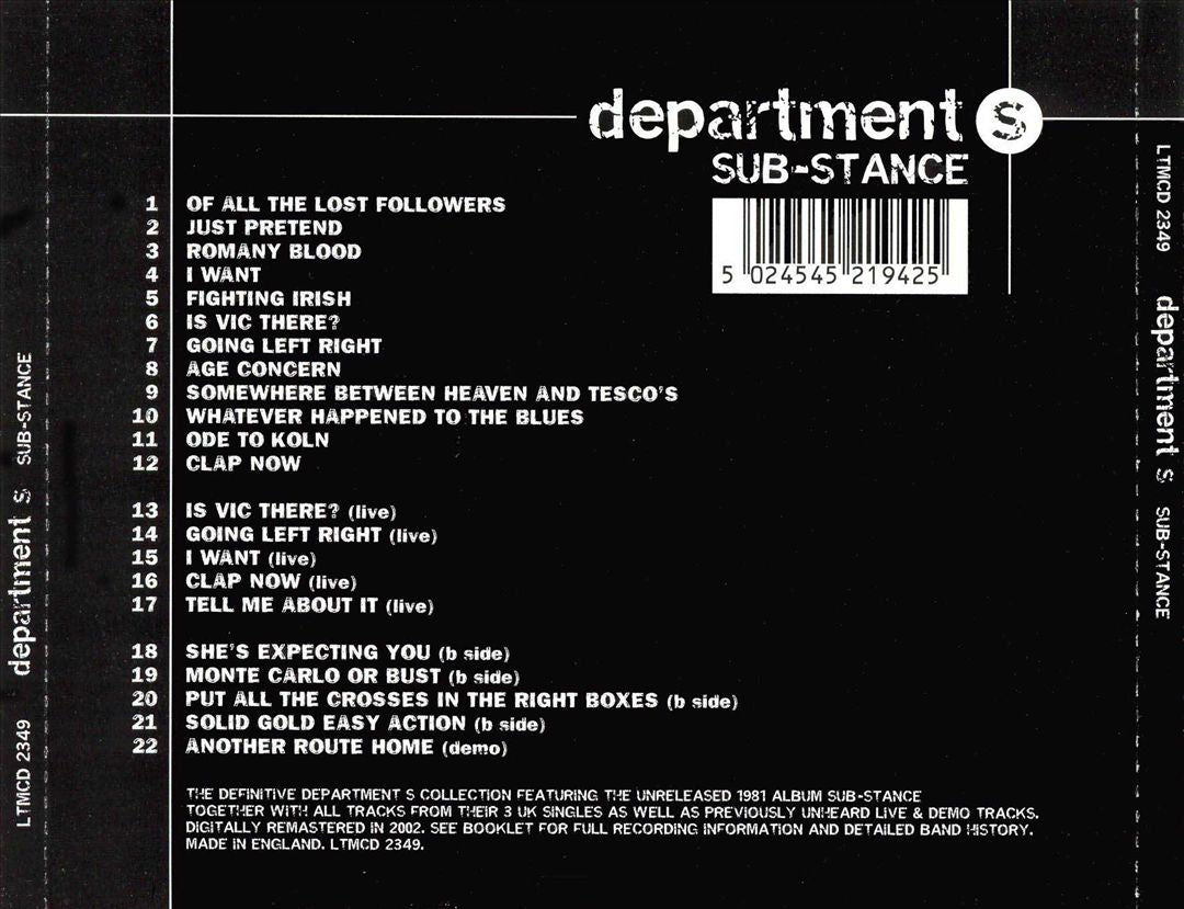 Sub-Stance cover art
