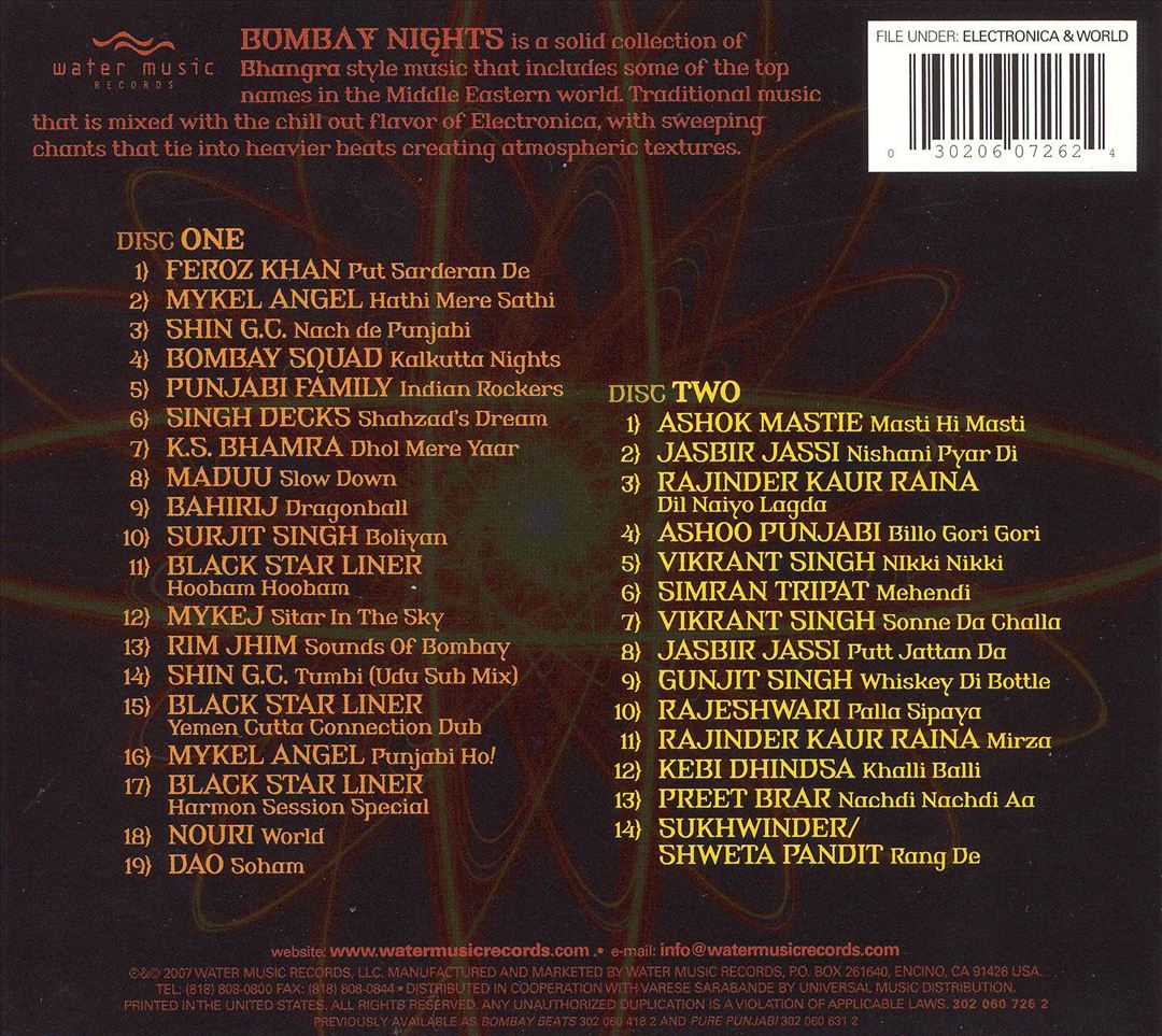 Bombay Nights cover art