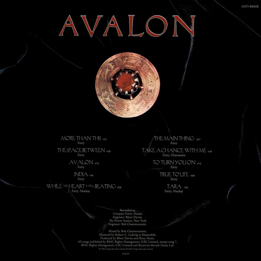 Avalon cover art