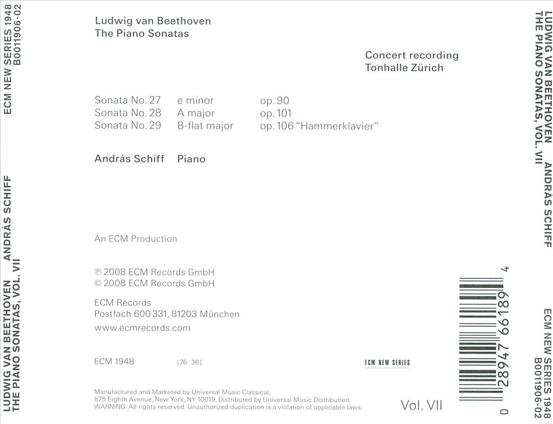 Beethoven: The Piano Sonatas, Vol. 7 cover art