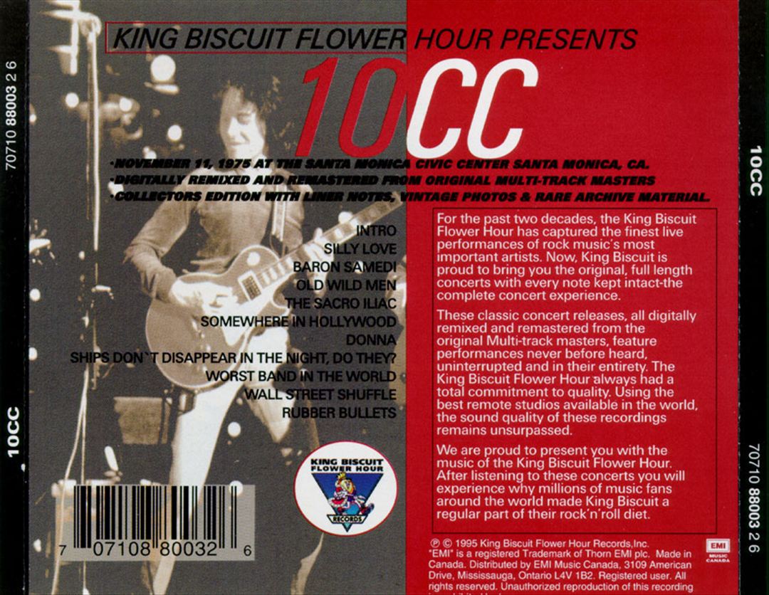 King Biscuit Flower Hour (In Concert) cover art