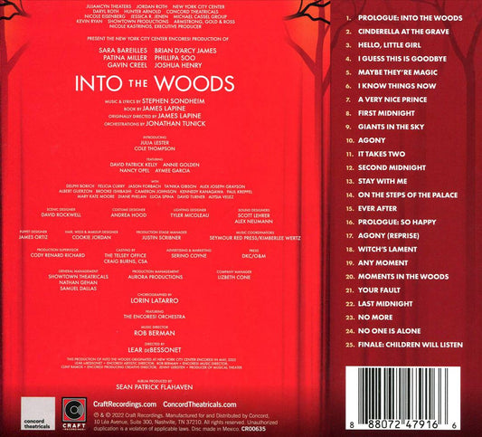 Into the Woods [2022 Broadway Cast Recording] cover art