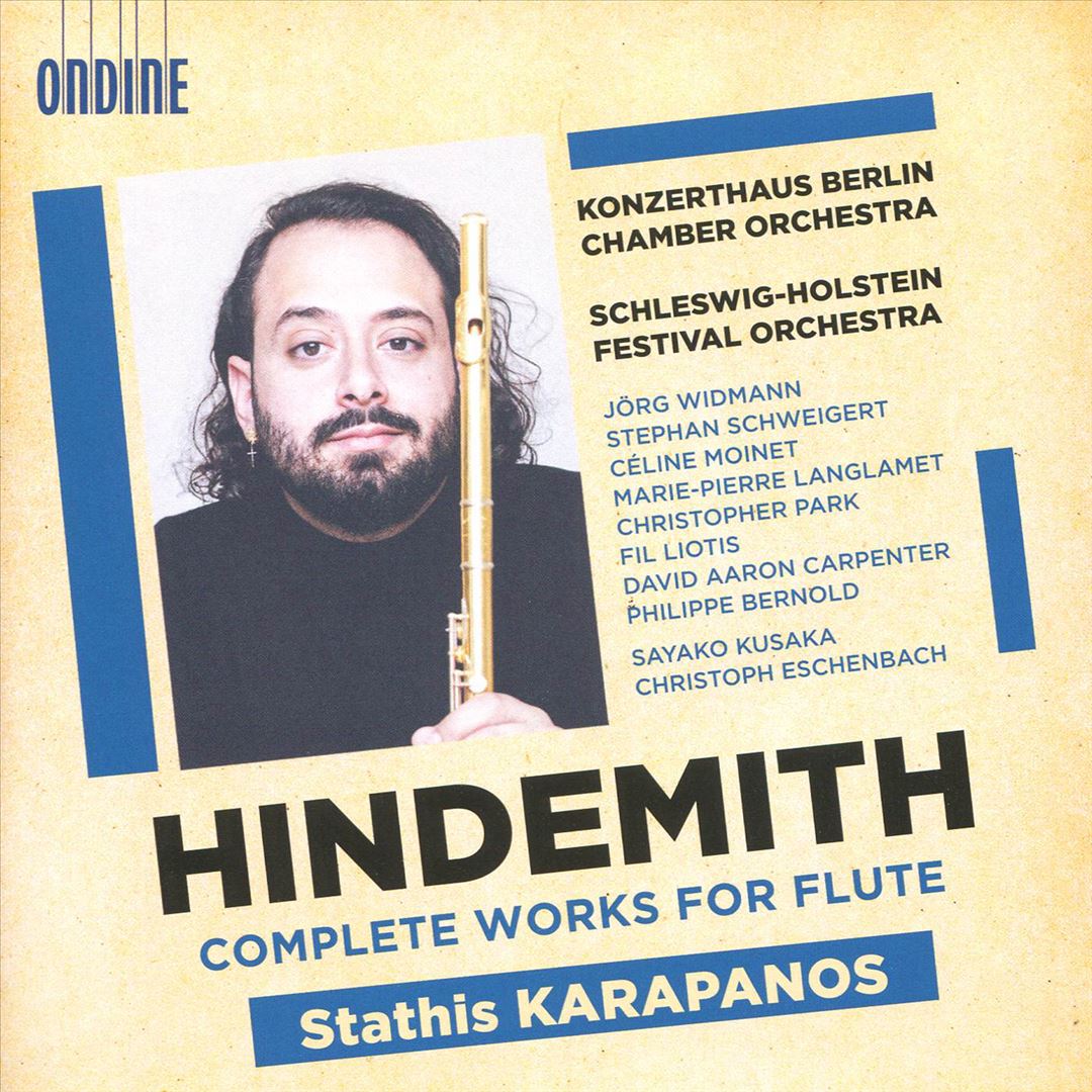 Hindemith: Complete Works for Flute cover art