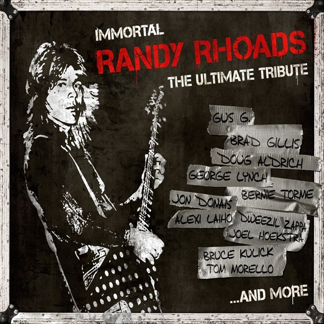 Immortal Randy Rhoads: The Ultimate Tribute [Translucent White Vinyl] cover art
