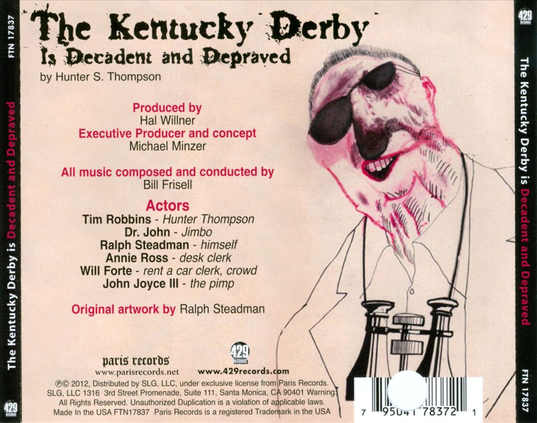 Kentucky Derby Is Decadent and Depraved cover art