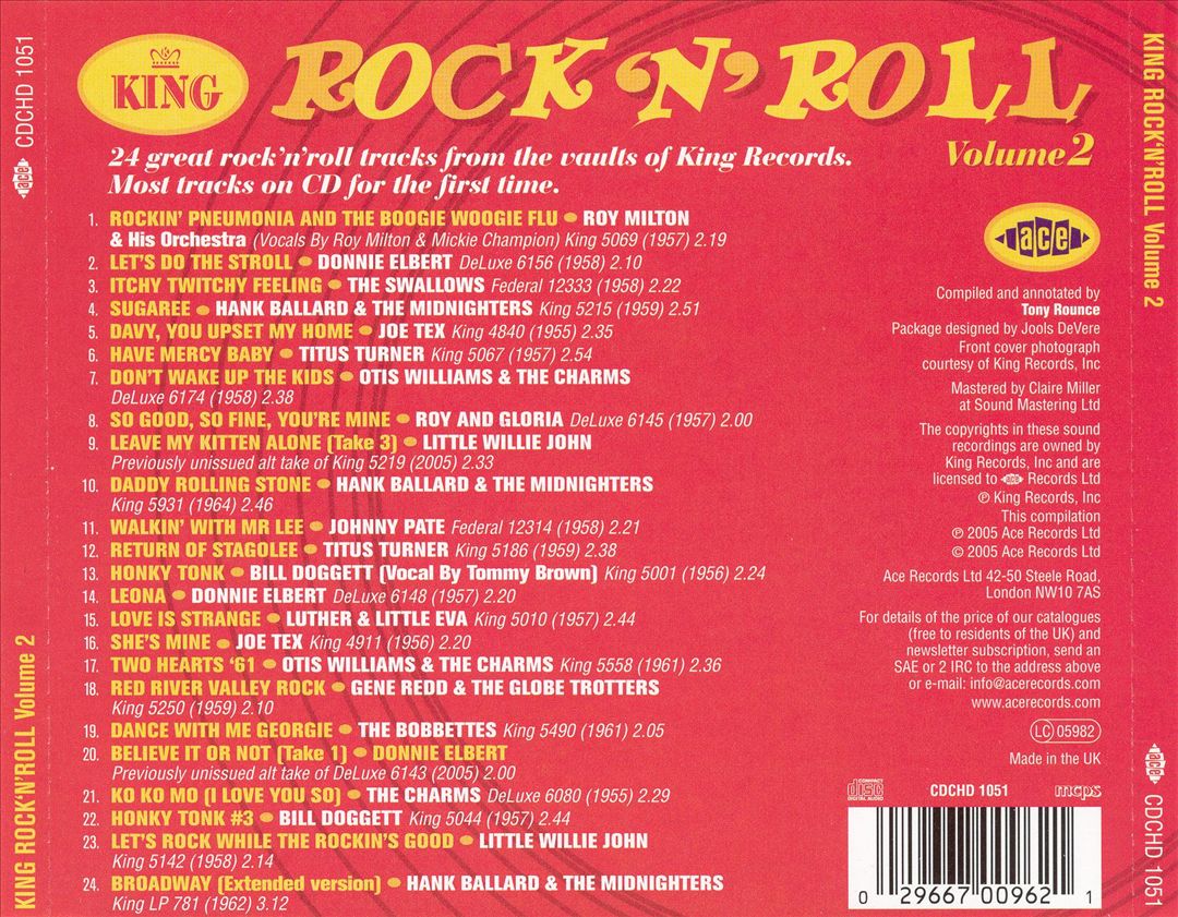 King Rock 'N' Roll, Vol. 2 cover art
