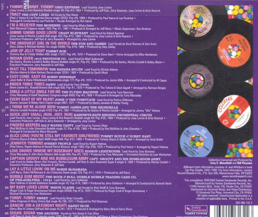 25 All-Time Greatest Bubblegum Hits: The Ultimate Bubblegum Collection cover art