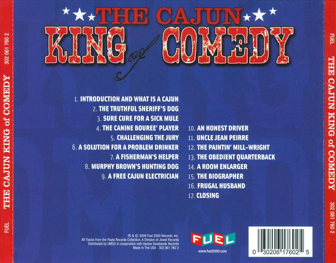 Cajun King of Comedy cover art