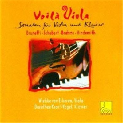 Voila Viola: Brunetti, Schubert, Brahms, Hindemith cover art