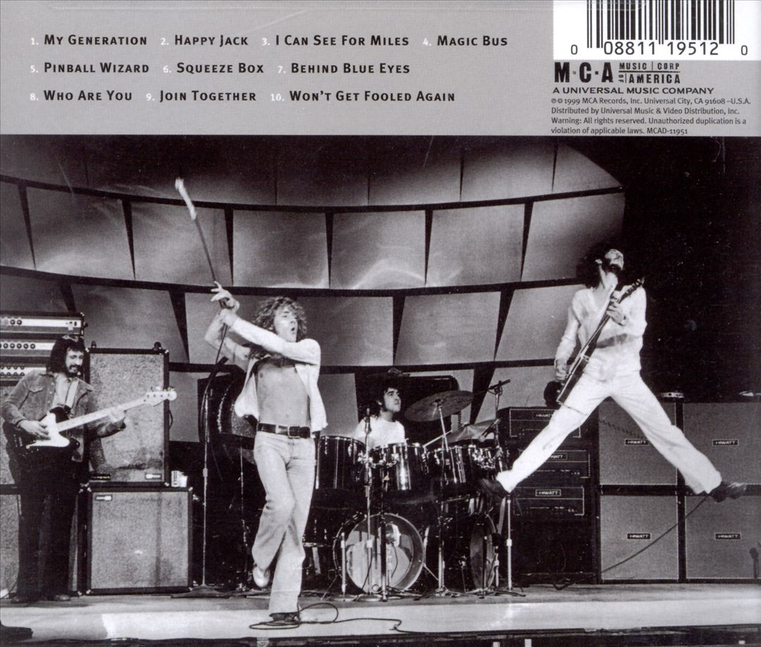20th Century Masters - The Millennium Collection: The Best of The Who cover art