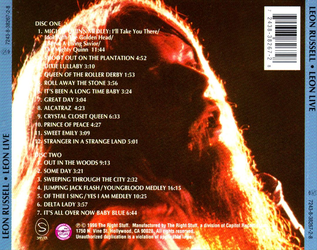 Leon Live cover art