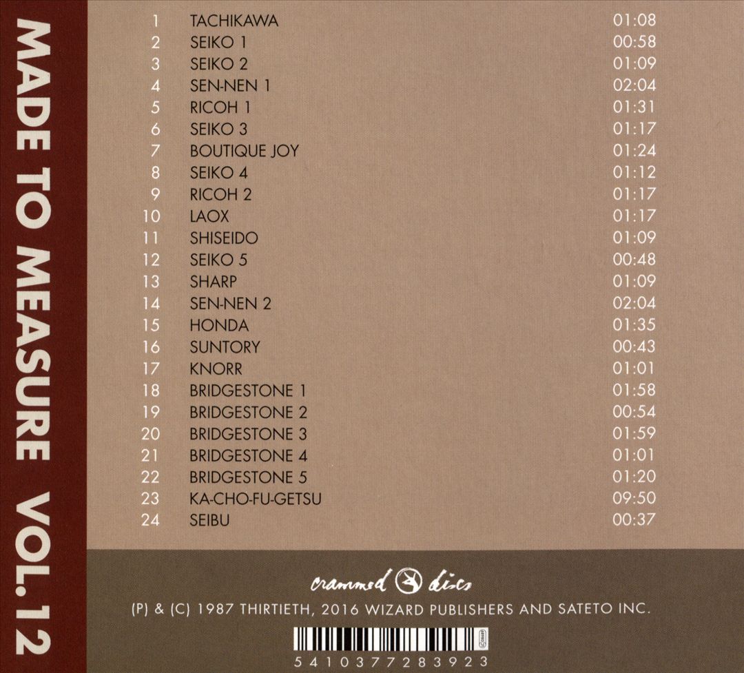 Music for Commercials cover art