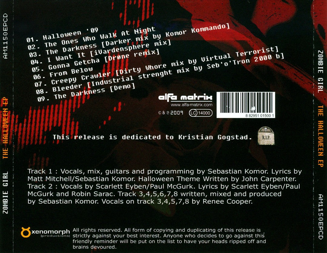 Halloween EP cover art