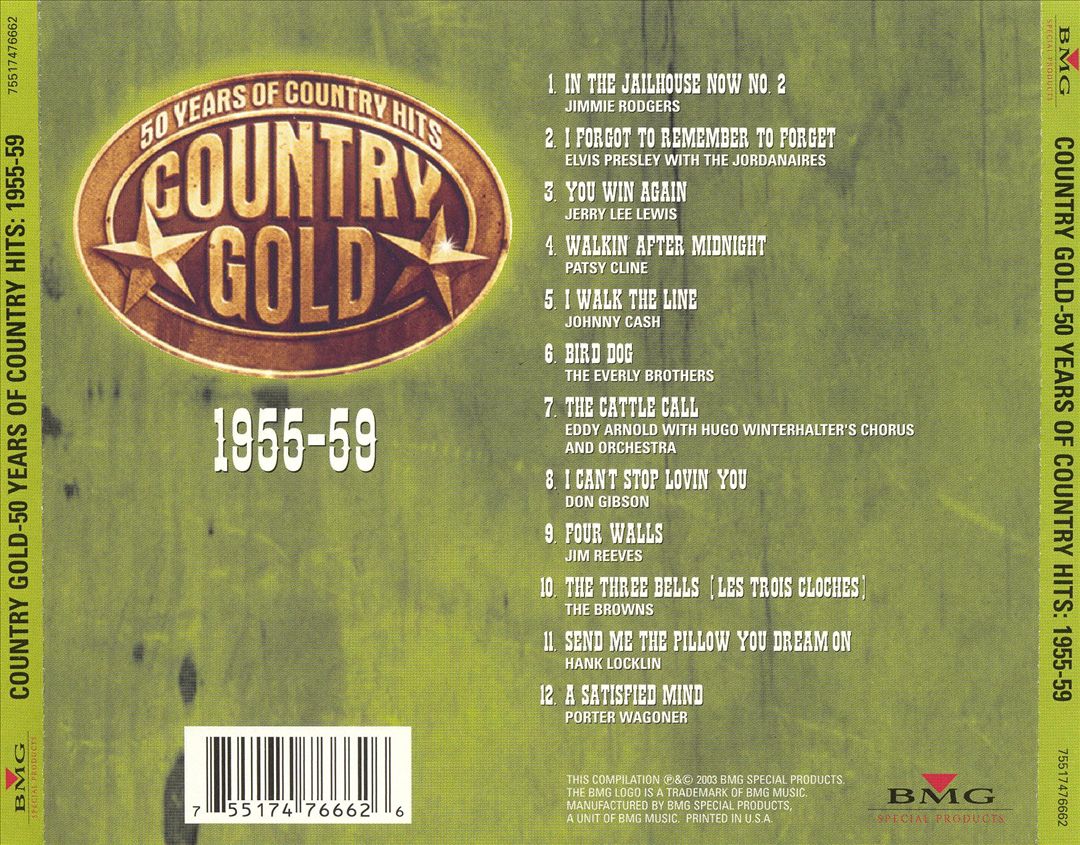 Country Gold 1955-59 cover art