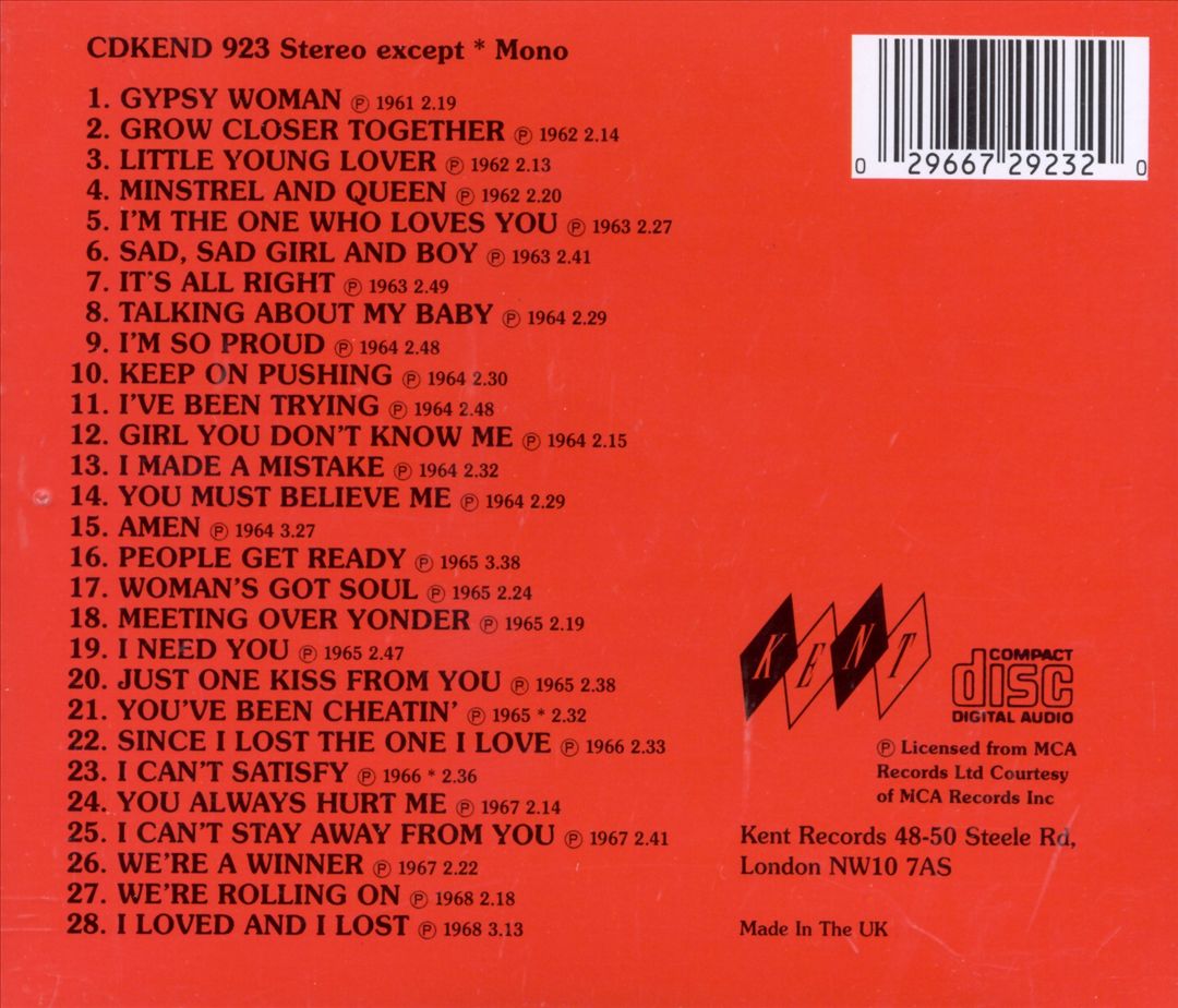 The Definitive Impressions [Reissue] cover art