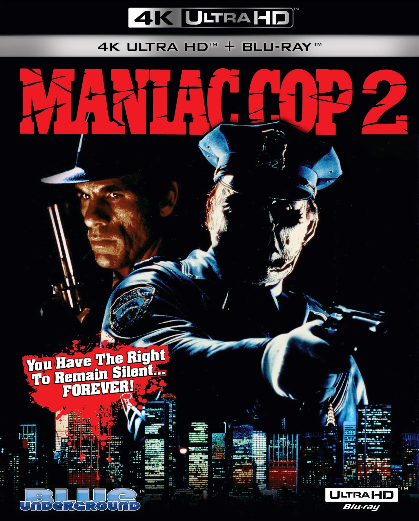 Maniac Cop 2 [4K Ultra HD Blu-ray] cover art