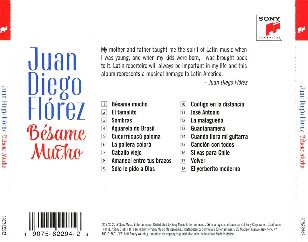 Bésame Mucho cover art