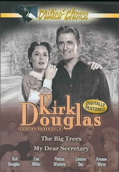 Kirk Douglas Double Feature Vol.1 - Big Trees / My Dear Secretary cover art