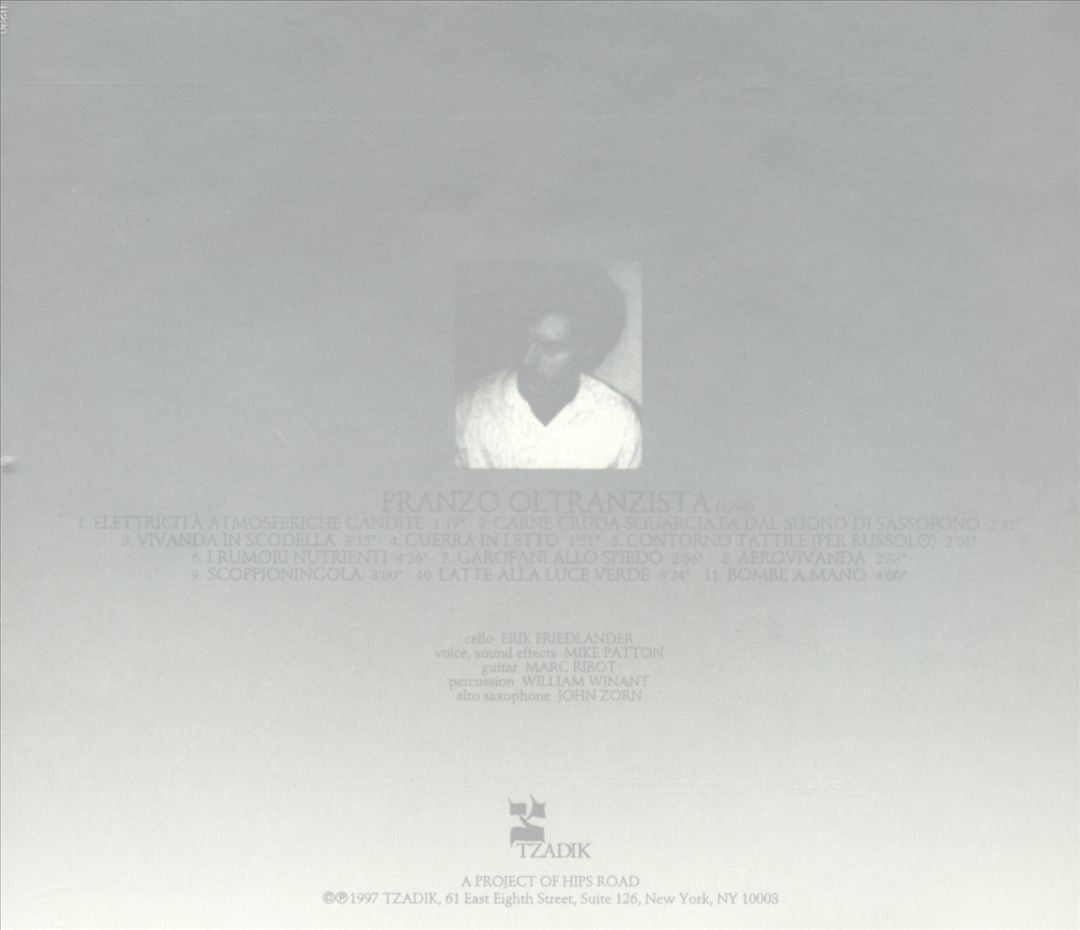 Pranzo Oltranzista cover art