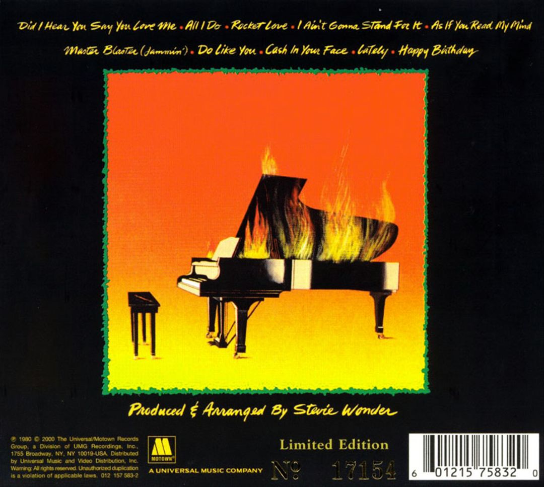 Hotter Than July cover art