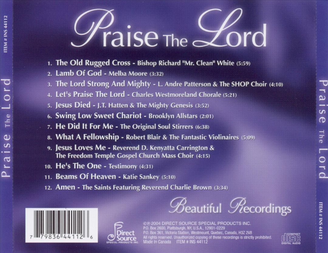 Praise the Lord: Celebrate With Gospel Music cover art
