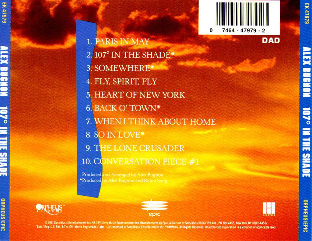 107 Degrees in the Shade cover art