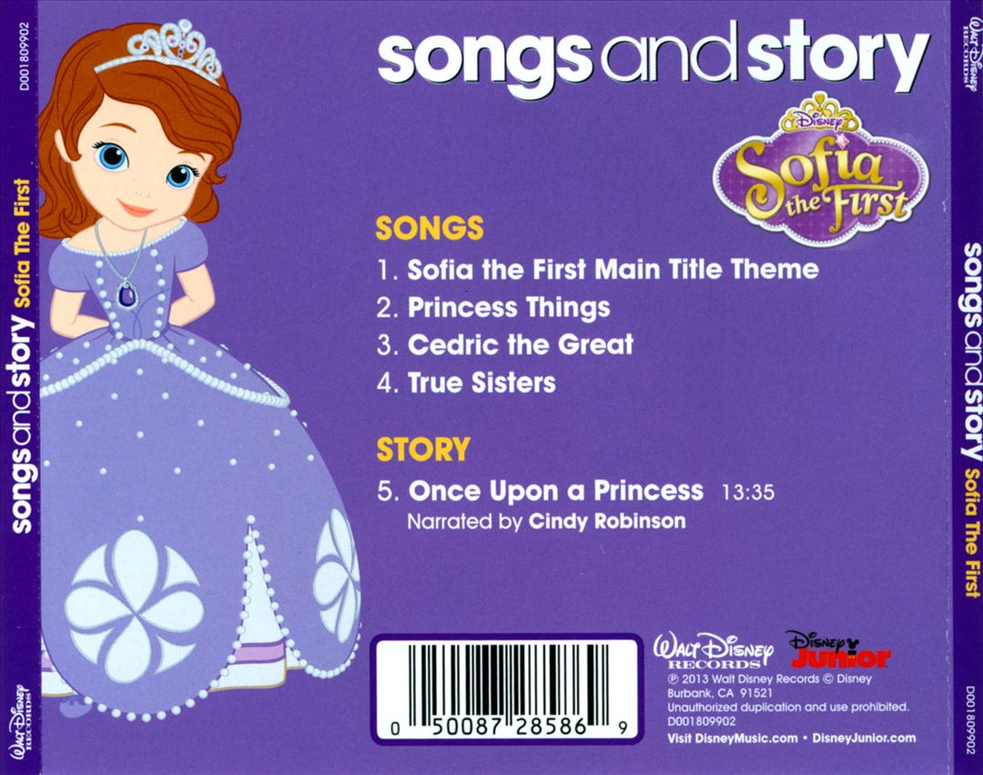 Songs & Story: Sofia the First cover art