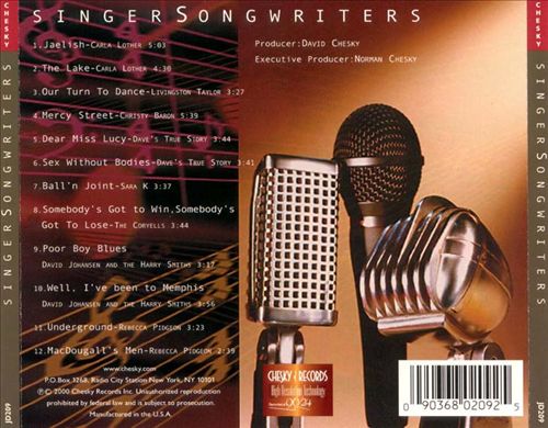 Singer Songwriters cover art