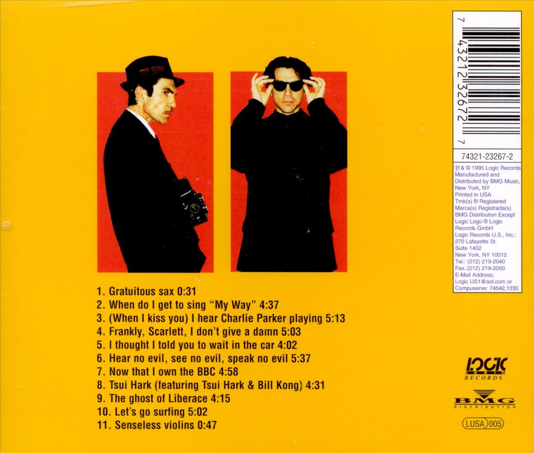 Gratuitous Sax & Senseless Violins cover art