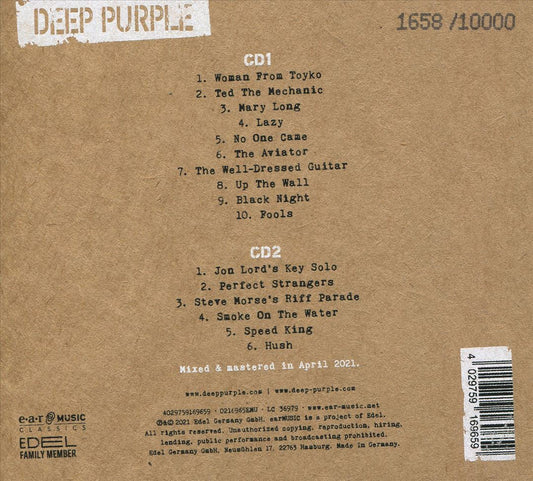 Live in London, 2002 cover art