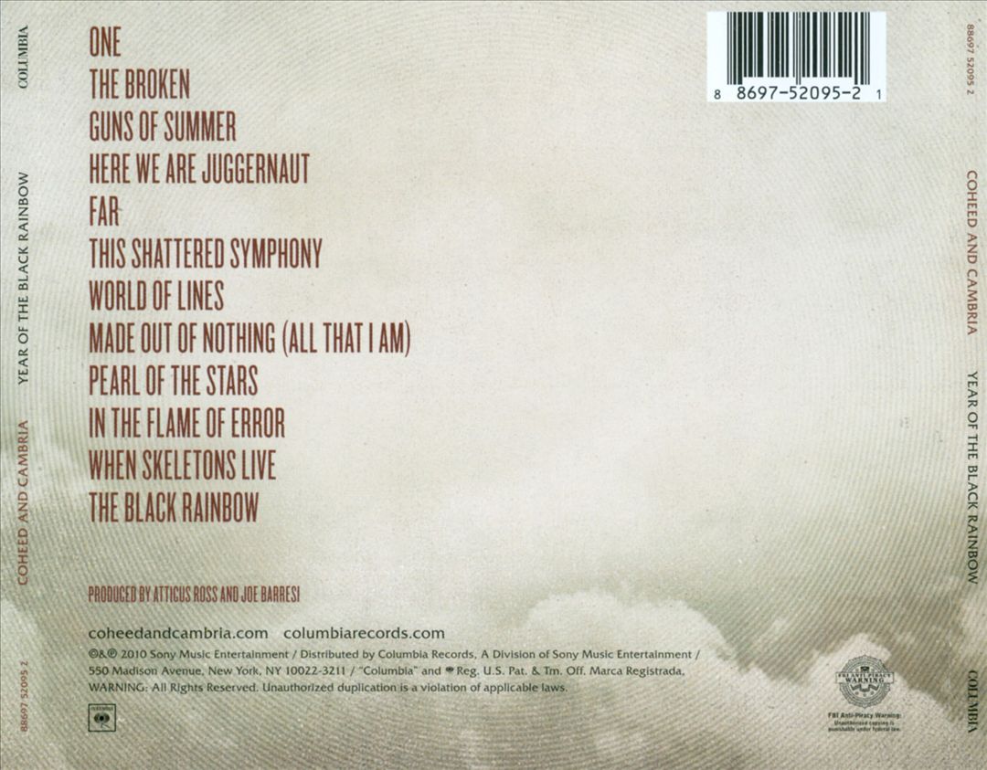 Year of the Black Rainbow cover art
