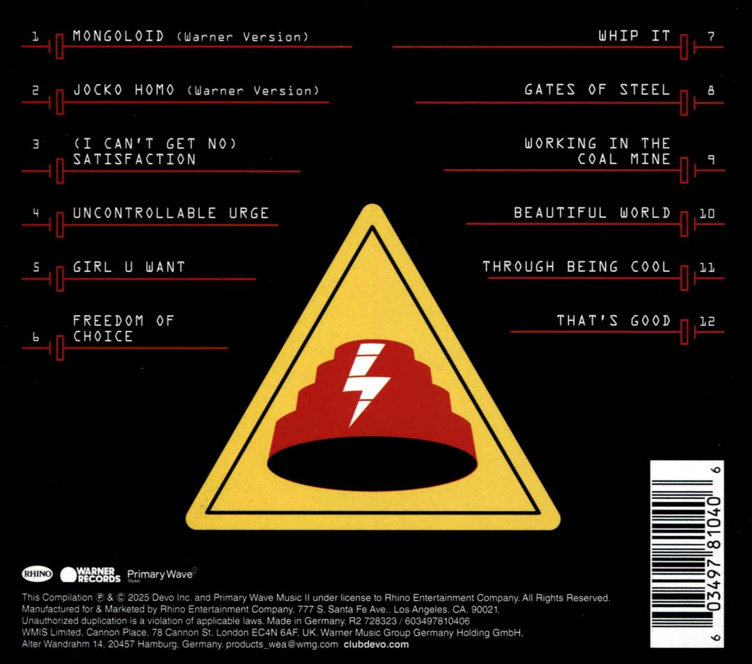 Energy Dome Frequencies: Songs From the Devo  cover art