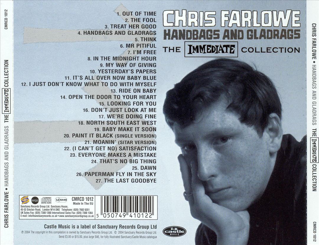 Handbags and Gladrags: The Immediate Collection cover art