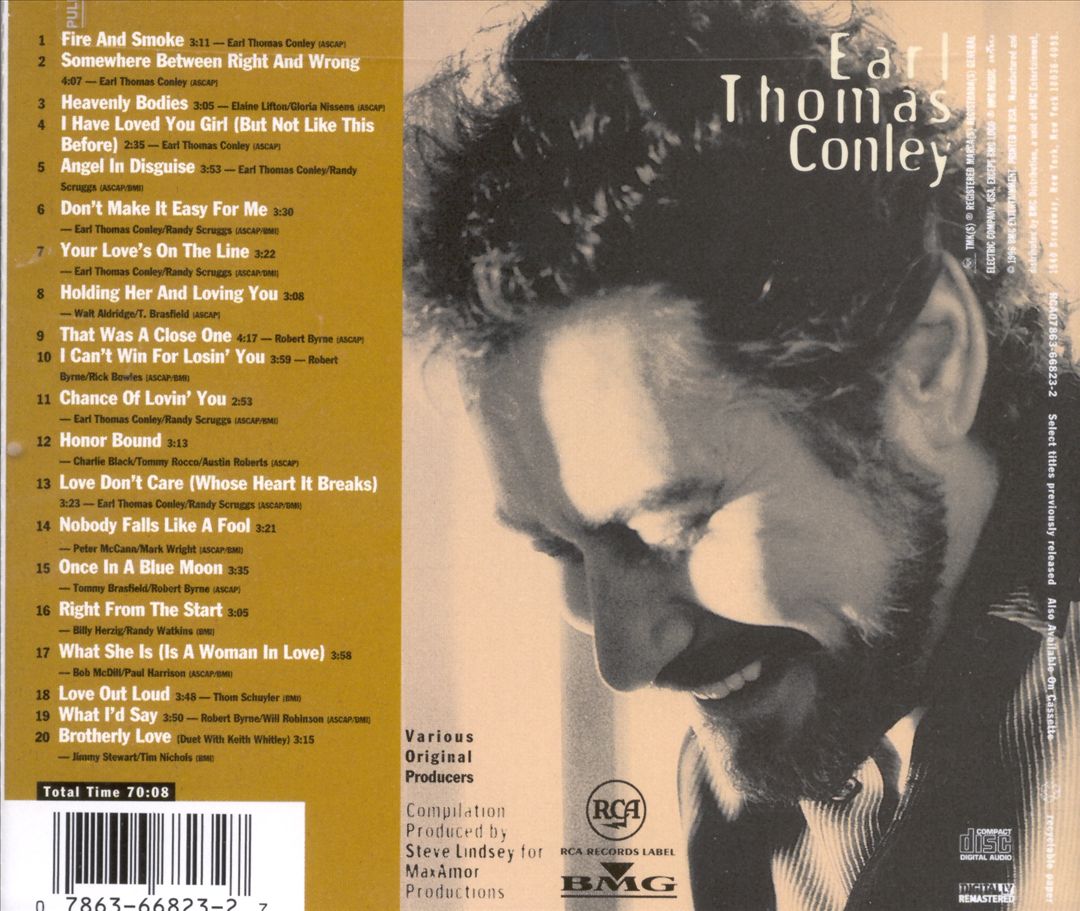 Essential Earl Thomas Conley cover art
