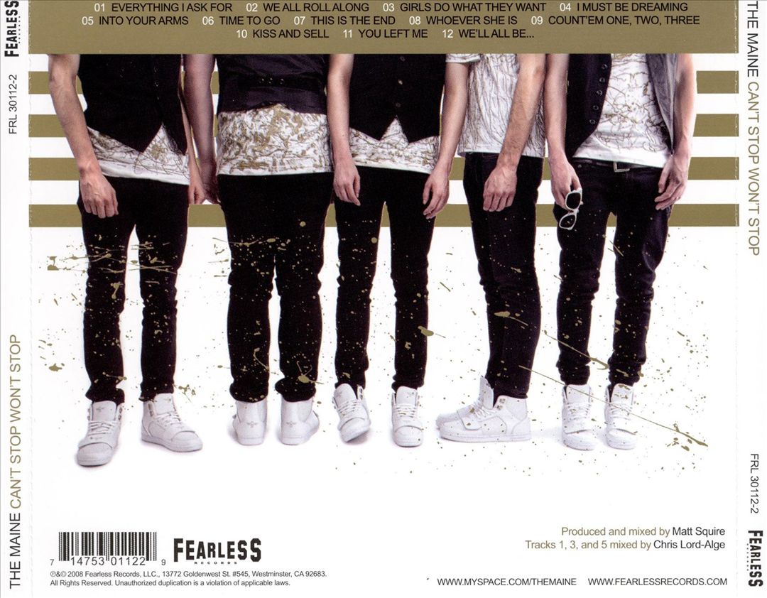 Can't Stop Won't Stop cover art