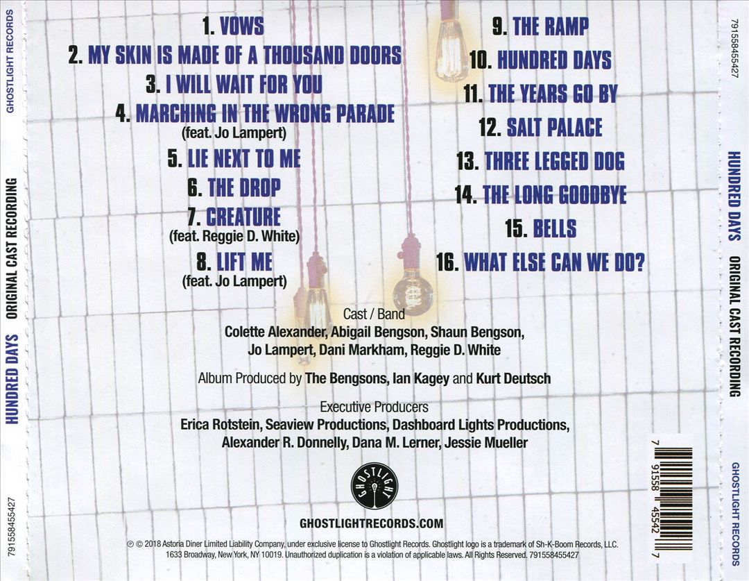 Hundred Days [Original Cast Recording] cover art