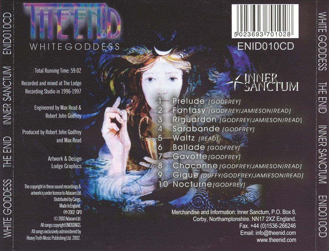 White Goddess [UK Bonus Tracks] cover art