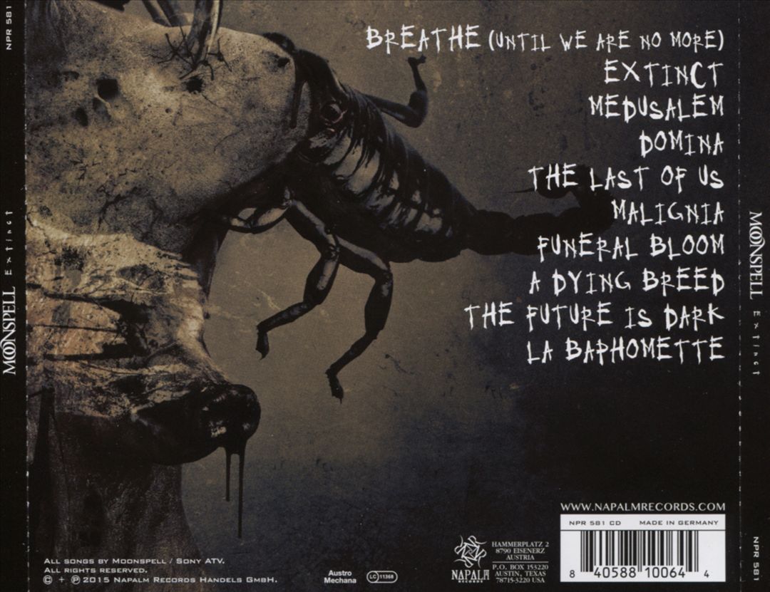 Extinct cover art