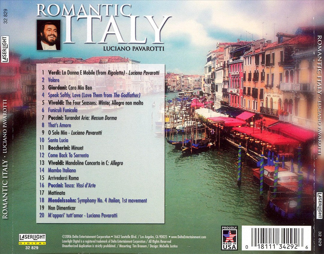 Romantic Italy cover art