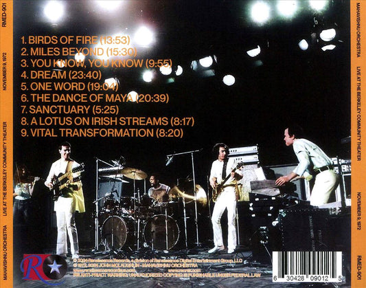 Live at the Berkeley Community Theater, Novembe cover art