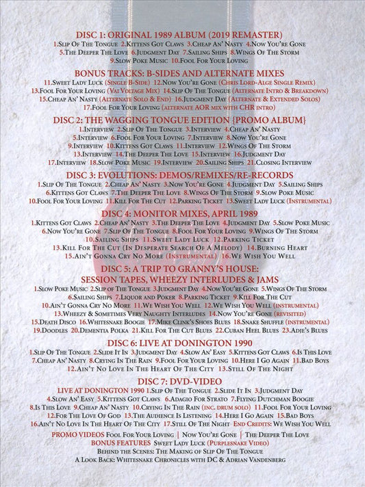 Slip of the Tongue [30th Anniversary Edition] cover art