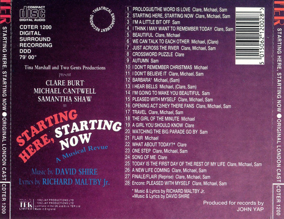 Starting Here, Starting Now [That's Entertainment] cover art