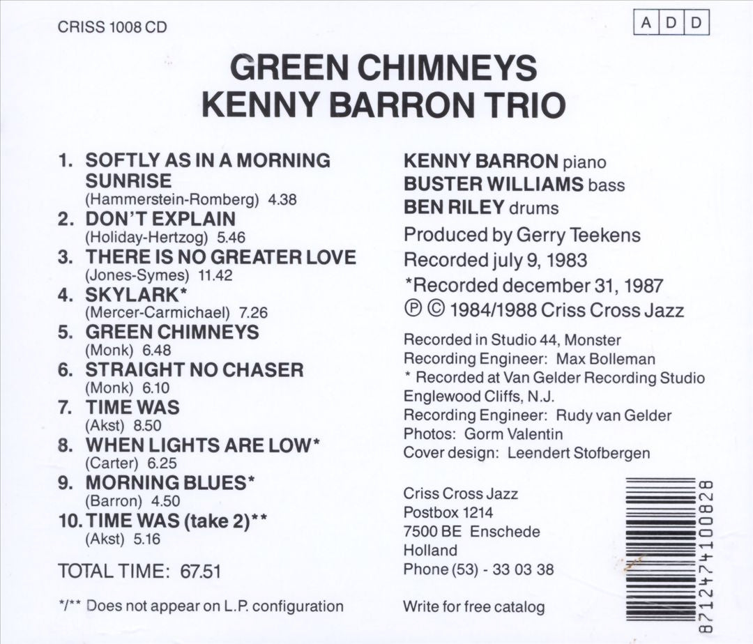 Green Chimneys cover art